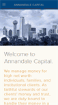 Mobile Screenshot of annandalecap.com